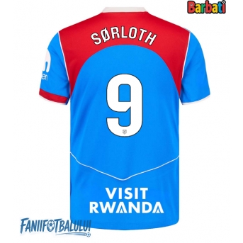 Atletico Madrid Alexander Sorloth #9 Tricou Fotbal Replică 2025-26 Barbati Treilea